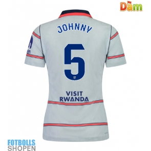 Billiga Atletico Madrid Johnny Cardoso #5 Tredjeställ Dam 2026-27 Kortärmad